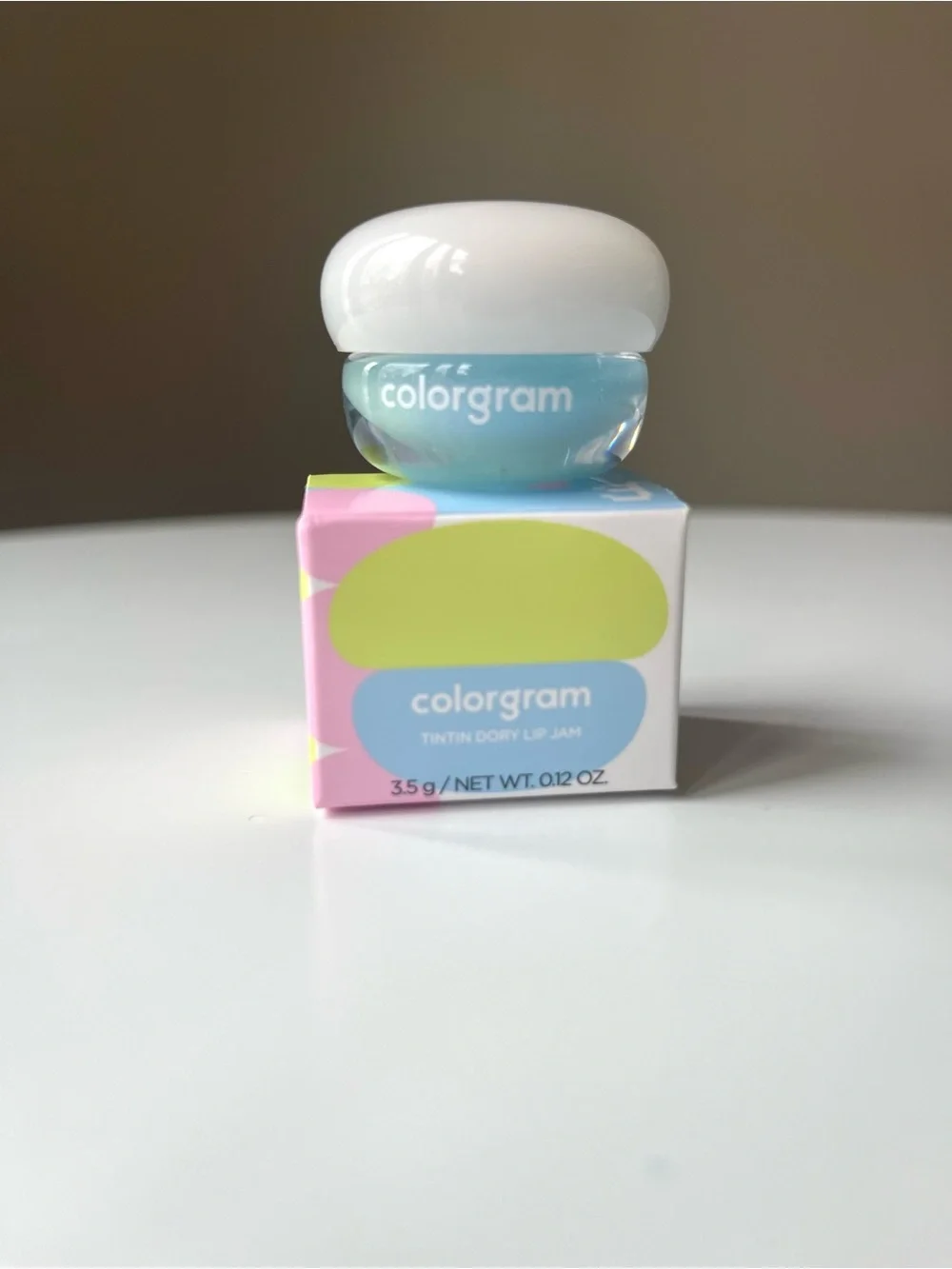 COLORGRAM Tintin Dory Lip Jam, Soda Jam, Clear NWT